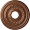 Ekena Millwork Galway Ceiling Medallion (Fits Canopies up to 3 1/4"), 15 3/4"OD x 3 1/4"ID x 1"P, Polished Copper CM15GAPOS - alternate 1